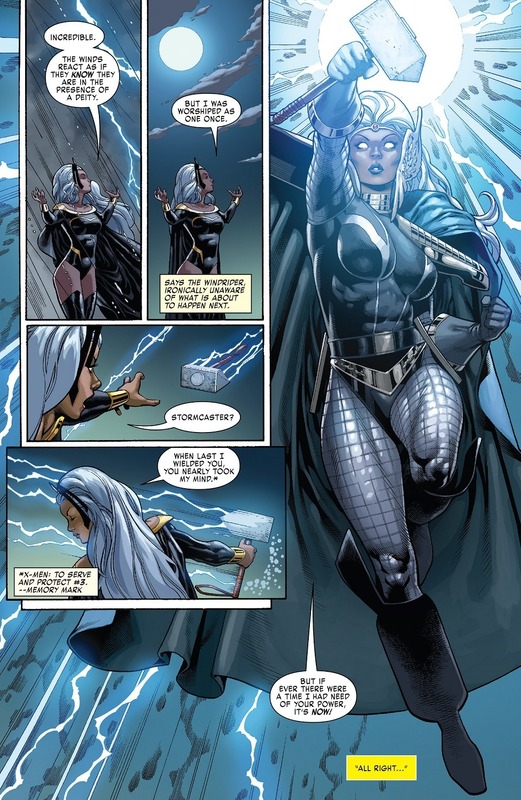 The Amorous Tale of Storm and Black Panther 